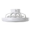 Eglo lights mit Ceiling fan light LED black, white, Remote control