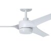 Eglo lights ORCUTT Ceiling fan light LED matt white, Remote control
