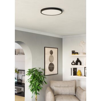 Eglo lights 6-Z ceiling light, wall light LED black, Colour changer
