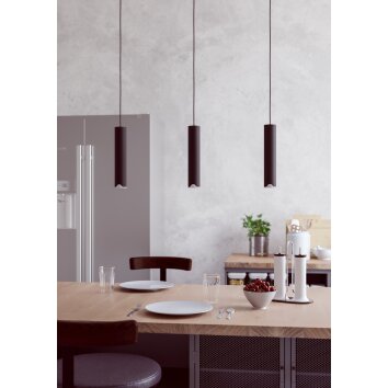 Eglo lights BALAMORTA-Z hanging light LED black, Colour changer