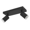 Eglo lights MELITELLO-Z ceiling light, ceiling spotlight LED black, Colour changer