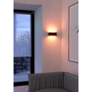 Eglo lights SANIA-Z wall light LED black, Colour changer