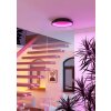 Eglo lights LORETELLO-Z ceiling light LED black, Colour changer