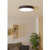 Eglo lights GALLIZZI-Z ceiling light LED black, Colour changer