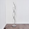 Floor Lamp Assuan LED chrome, 1-light source, Remote control, Colour changer