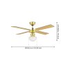 Eglo lights & Ceiling fan light bronzed