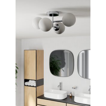 Eglo lights CASTROVIDO ceiling light LED chrome