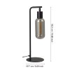 Eglo lights MAIONE table lamp black