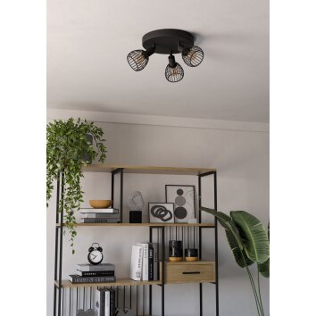 Eglo lights SONNINO ceiling light, ceiling spotlight black