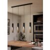 Eglo lights BARBOTTO hanging light LED brown, black
