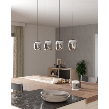 Eglo lights CIAMPINO hanging light black