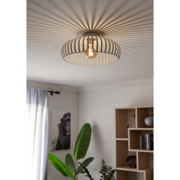 Eglo lights EGLO ceiling light sand-coloured