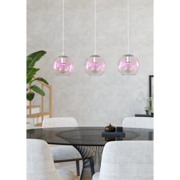 Eglo lights EGLO hanging light chrome