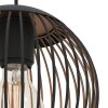 Eglo lights ALMANZORA hanging light copper, black