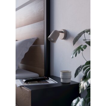 Eglo lights CAMALDOLI ceiling spotlight, wall light sand-coloured