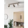 Eglo lights CAMALDOLI ceiling light, ceiling spotlight sand-coloured