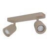 Eglo lights CAMALDOLI ceiling light, ceiling spotlight sand-coloured