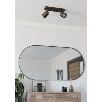 Eglo lights CAMALDOLI ceiling light, ceiling spotlight bronze