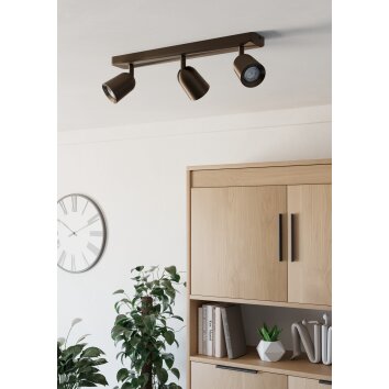 Eglo lights CAMALDOLI ceiling light, ceiling spotlight bronze