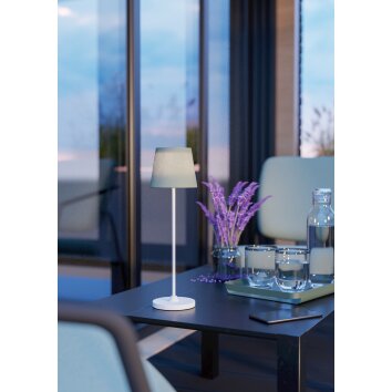 Eglo lights LEONERO table lamp LED white, Remote control