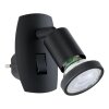 Eglo lights PARRINI plug-in light LED black