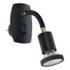 Eglo lights PARRINI plug-in light LED brass, black