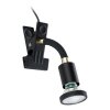 Eglo lights EGLO clamp-on light LED brass, black