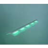 Leuchten Direkt LOLAsmart-NELE Pendant Light LED matt nickel, 5-light sources, Remote control, Colour changer