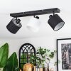 Bassagoda ceiling light, ceiling spotlight black, 3-light sources