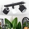 Bassagoda ceiling light, ceiling spotlight black, 3-light sources