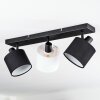Bassagoda ceiling light, ceiling spotlight black, 3-light sources