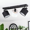 Bassagoda ceiling light, ceiling spotlight black, 3-light sources