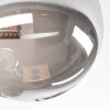Chehalis ceiling light, globe light 33 cm Smoke-coloured, 4-light sources