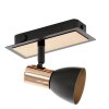 Eglo BARNHAM wall spotlight copper, black, 1-light source