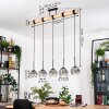 Ripoll hanging light, globe light, pendant light Ecru, black, 5-light sources