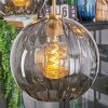Koyoto hanging light, globe light, pendant light gold, black, 5-light sources