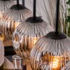 Ripoll hanging light, globe light, pendant light Ecru, black, 5-light sources