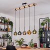Ripoll hanging light, globe light, pendant light Ecru, black, 5-light sources