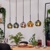 Ripoll hanging light, globe light, pendant light Ecru, black, 5-light sources