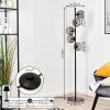 Koyoto globe light, floor lamp Smoke-coloured, 5-light sources