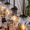 Ripoll hanging light, globe light, pendant light Ecru, black, 5-light sources