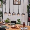 Ripoll hanging light, globe light, pendant light Ecru, black, 5-light sources