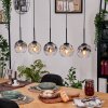 Ripoll hanging light, globe light, pendant light Ecru, black, 5-light sources