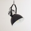 ALAMOSA Pendant Light chrome, black, 1-light source