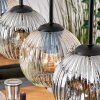 Ripoll hanging light, globe light, pendant light Ecru, black, 5-light sources