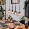 Koyoto hanging light, globe light, pendant light Ecru, black, 4-light sources