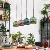 Koyoto hanging light, globe light, pendant light Ecru, black, 4-light sources