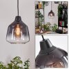 Dekan hanging light, pendant light black, 1-light source