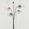 Ripoll globe light, floor lamp Amber, clear, Smoke-coloured, 5-light sources