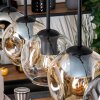 Ripoll hanging light, globe light, pendant light Ecru, black, 5-light sources